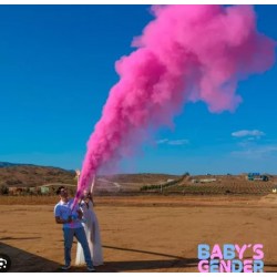 EXTINTOR REVELACIÓN DE SEXO ROSA