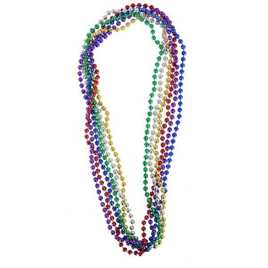 COLLAR MARDI GRAS SURTIDO ( 12 Pz ) 