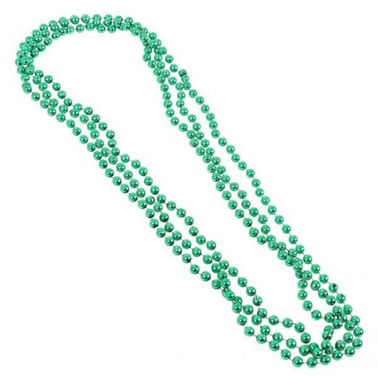 COLLAR MARDI GRAS VERDE ( 12 Pz ) 