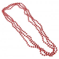 COLLAR MARDI GRAS ROJO ( 12 Pz )