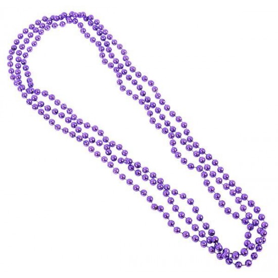 COLLAR MARDI GRAS MORADO ( 12 Pz ) COLLAR MARDI GRAS MORADO ( 12 Pz )