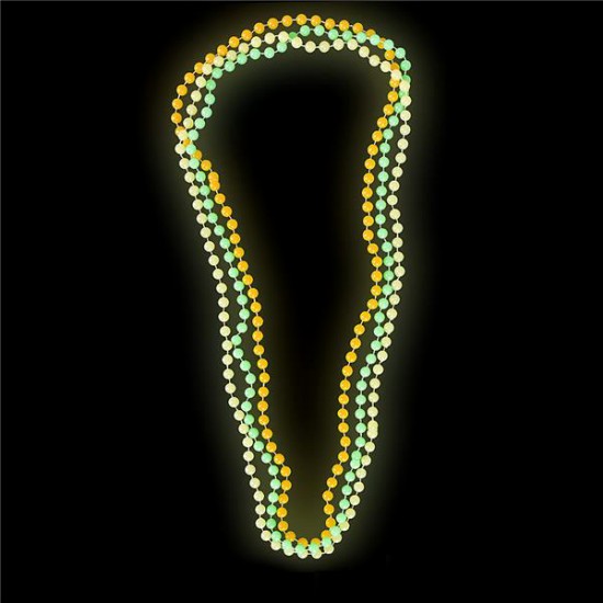 COLLAR MARDI GRAS GLOW ( 12 Pz )