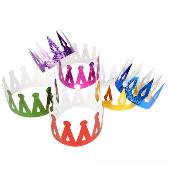 CORONA DE REY COLORES ( 12 Pz ) CORONA DE REY COLORES ( 12 Pz )