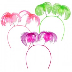 DIADEMAS MECHONES FOSFO ( 12 PZ )