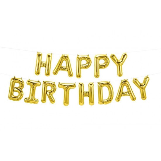 GLOBOS LETRERO HAPPY BIRTHDAY GLOBOS LETRERO HAPPY BIRTHDAY