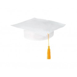 BIRRETE NIÑO COLOR BLANCO ( 12 Pz )